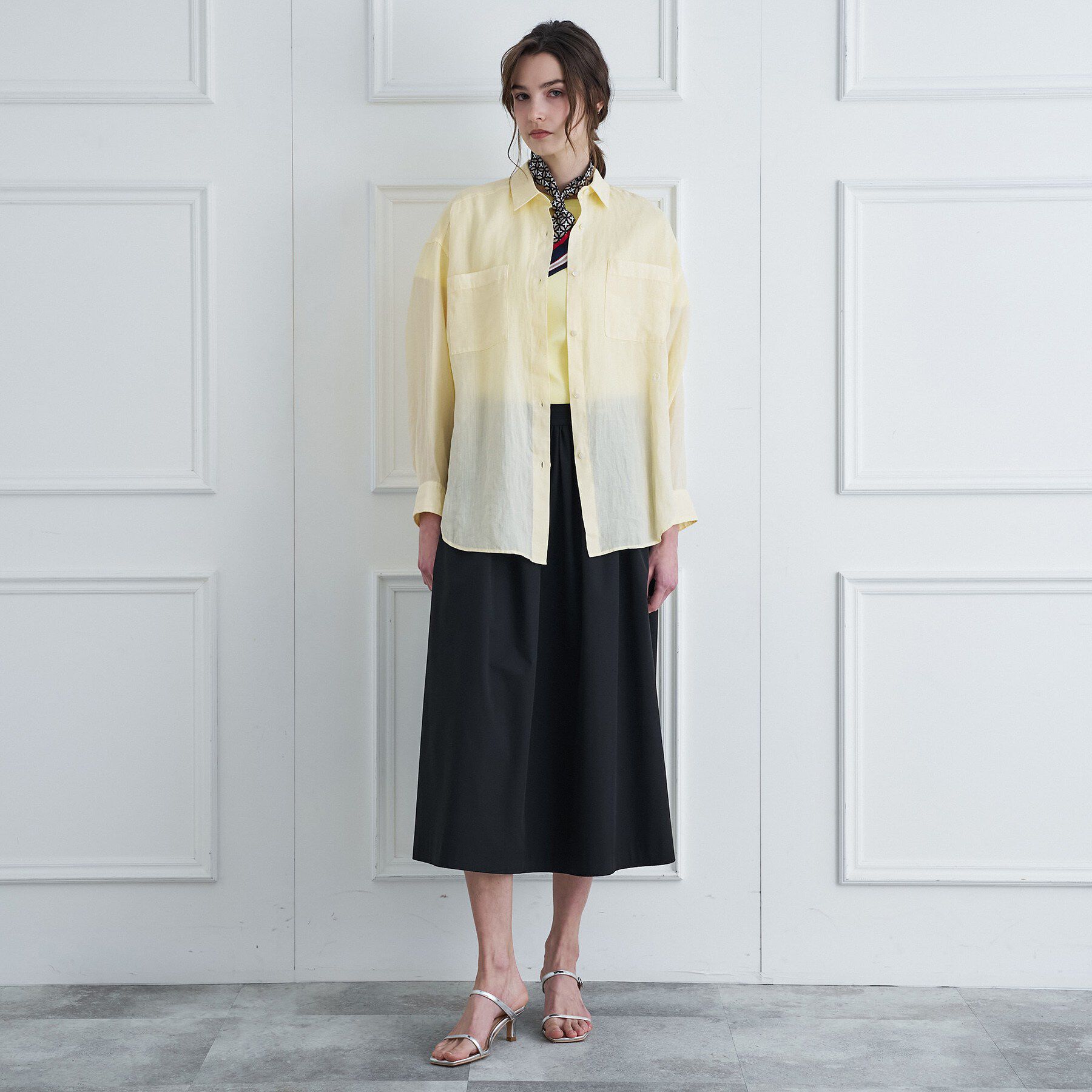 DRESSTERIOR「ガーメントダイラミーシャツ」|シャツ・ブラウス|