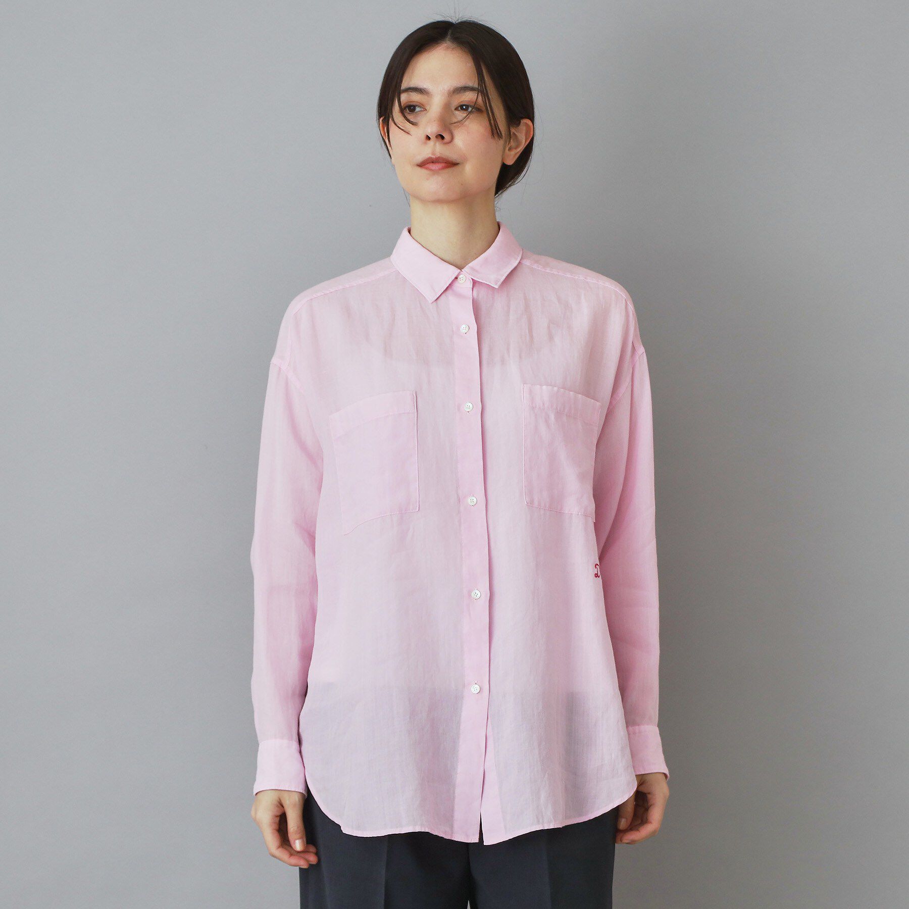 DRESSTERIOR「ガーメントダイラミーシャツ」|シャツ・ブラウス|