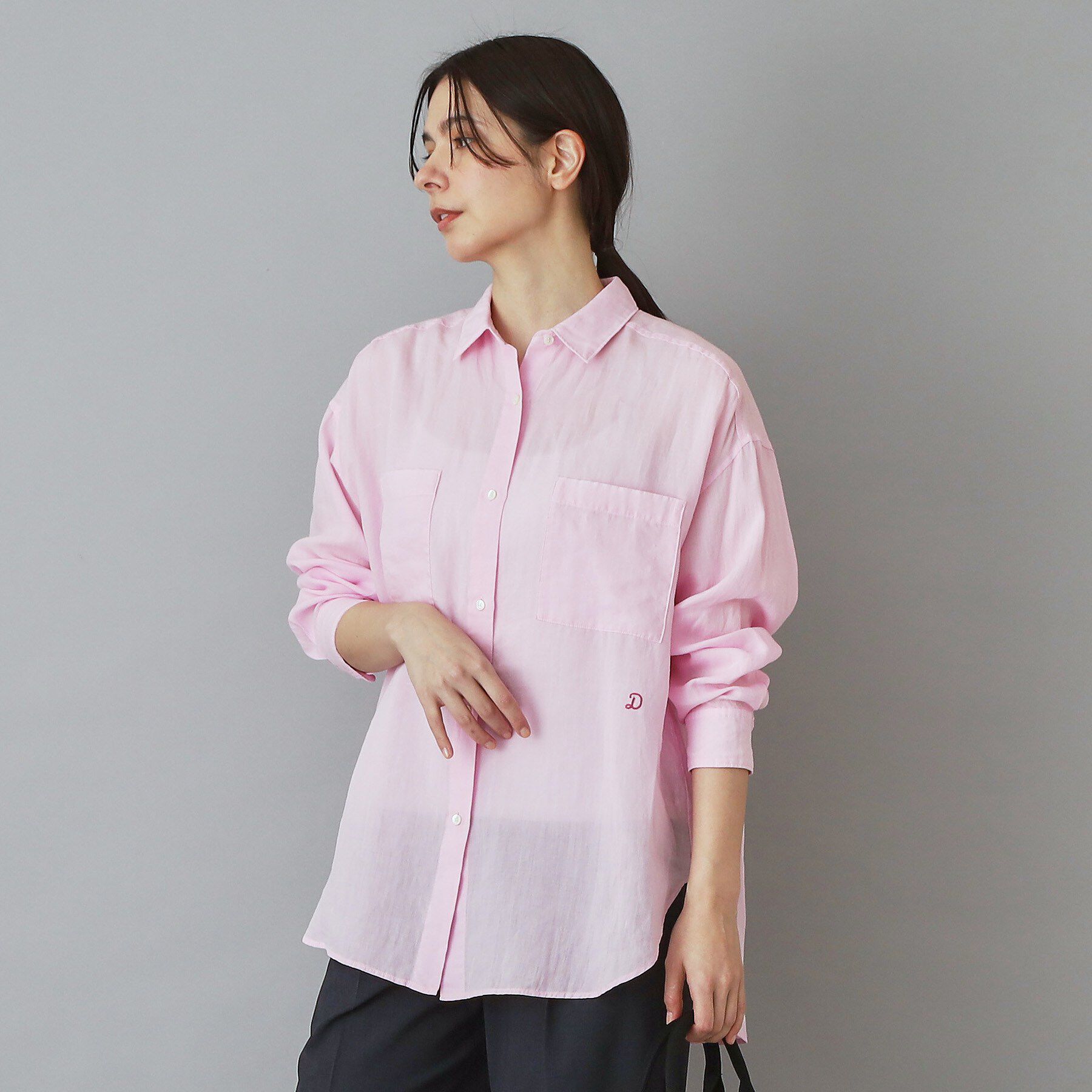 DRESSTERIOR「ガーメントダイラミーシャツ」|シャツ・ブラウス|