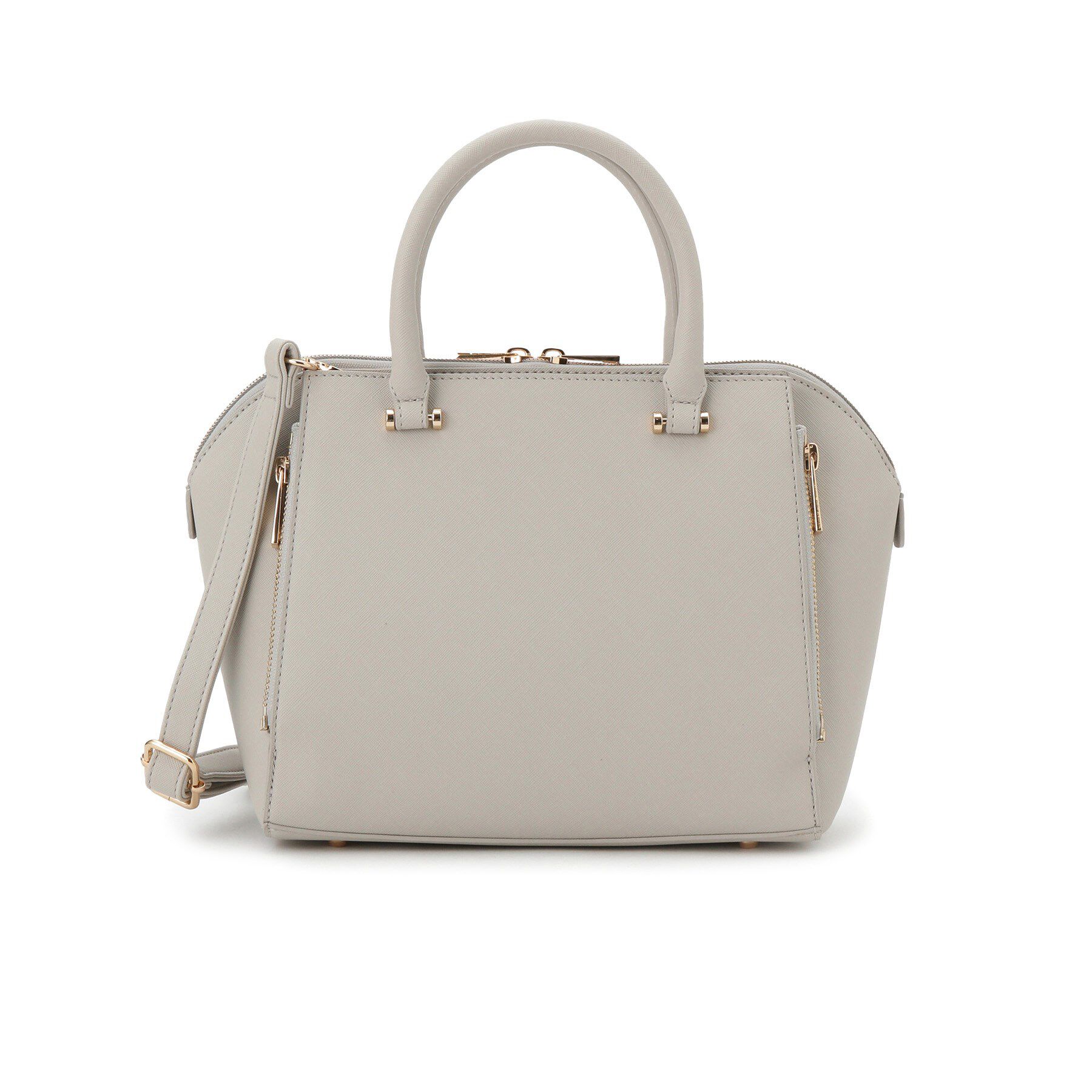 grove「【人間工学】タテZipバーハンドル2WAYトート」|トートバッグ|