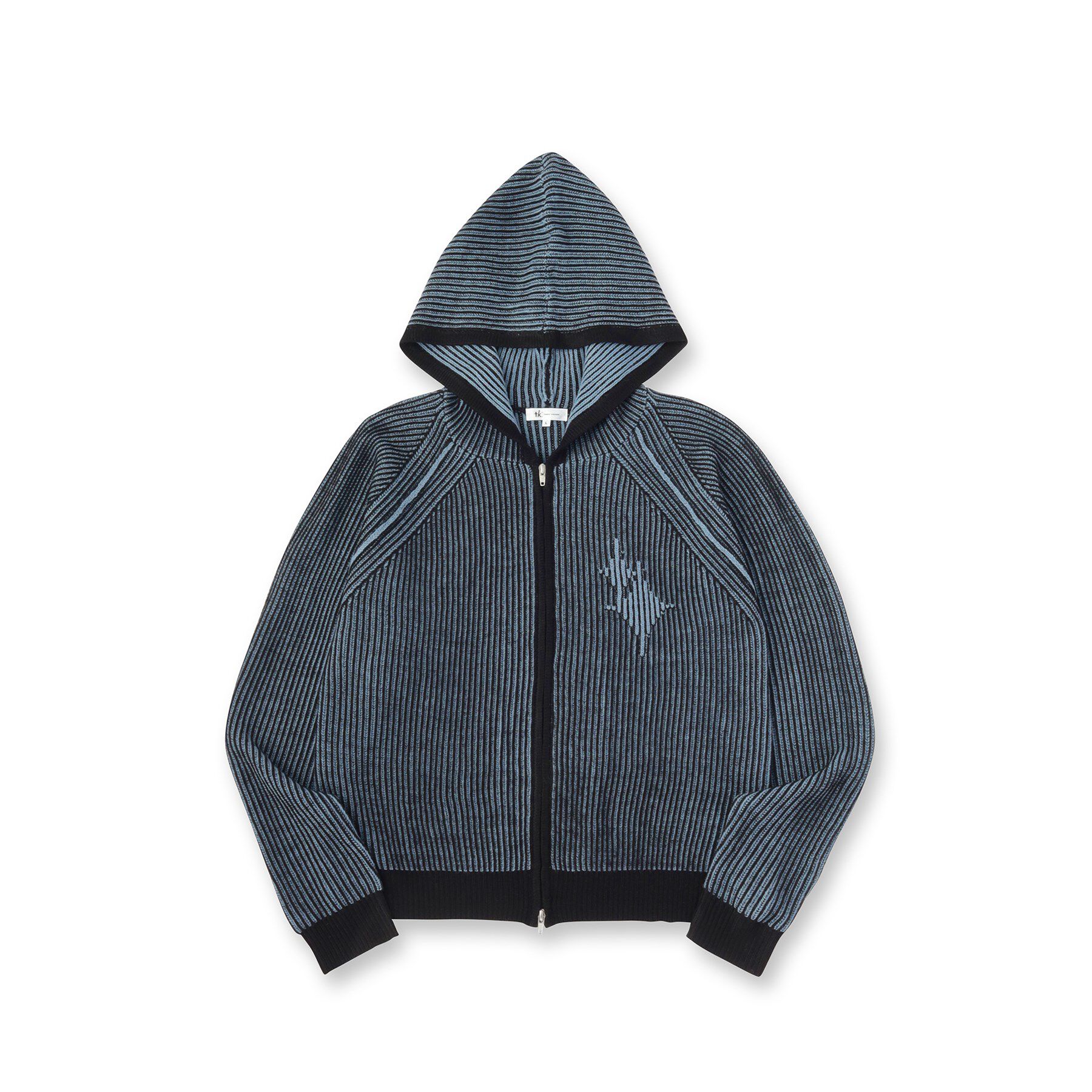 tk.TAKEO KIKUCHI「プレーティングブライトモチーフジップパーカー」|ニット・セーター|