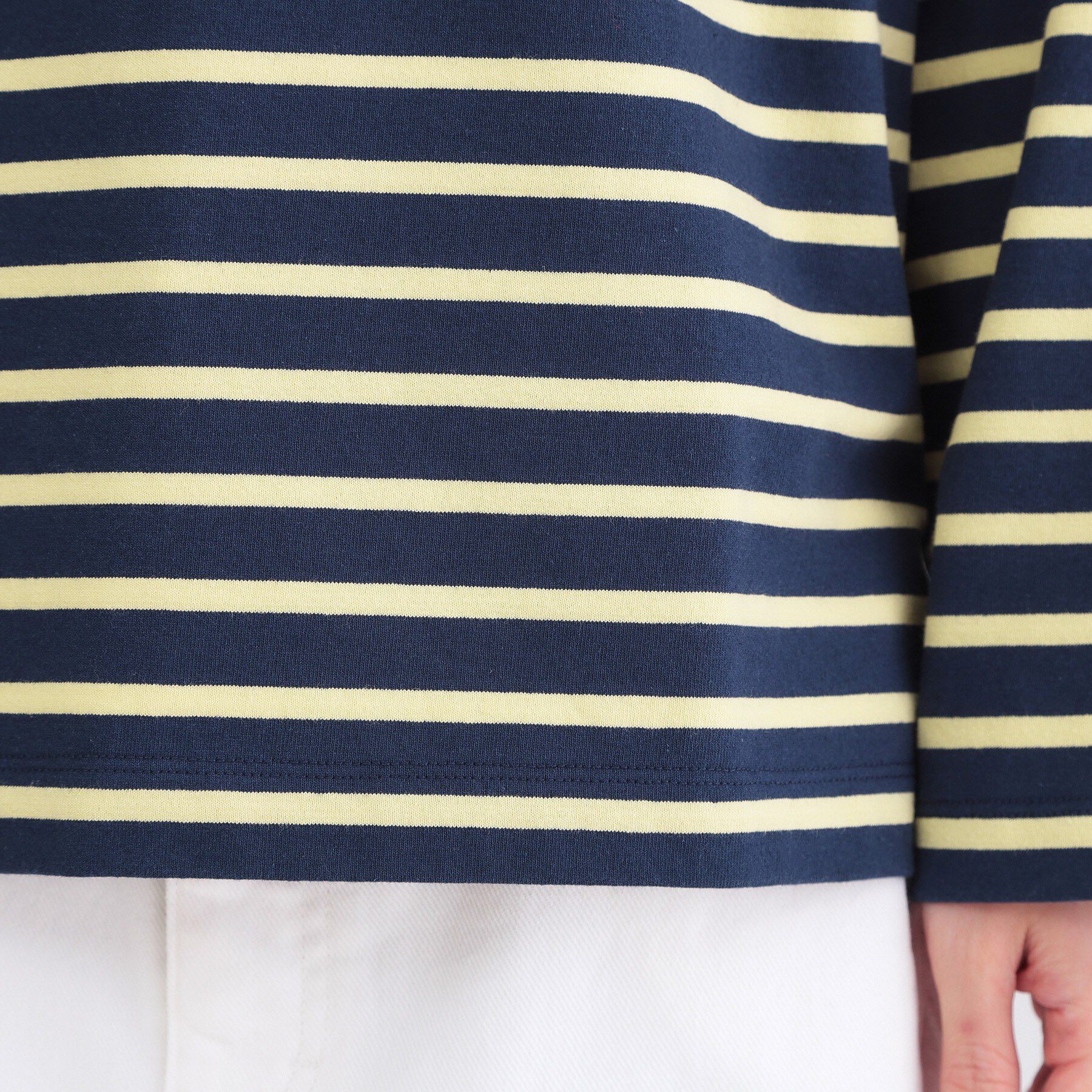 OPAQUE.CLIP「ボーダートップス【洗濯機OK】」|Tシャツ・カットソー|