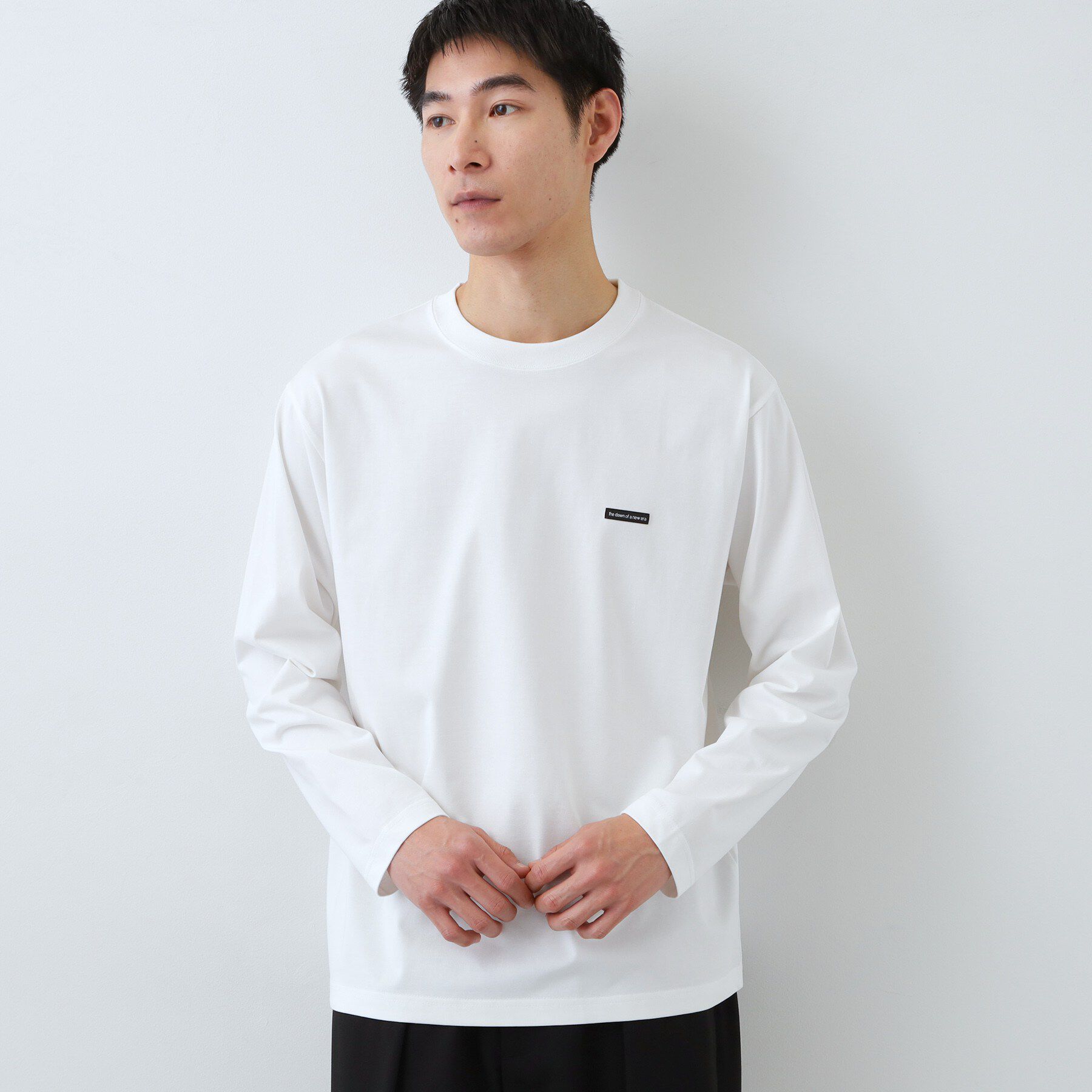 THE SHOP TK「ワンポイントプレーティングプルオーバー」|Tシャツ・カットソー|