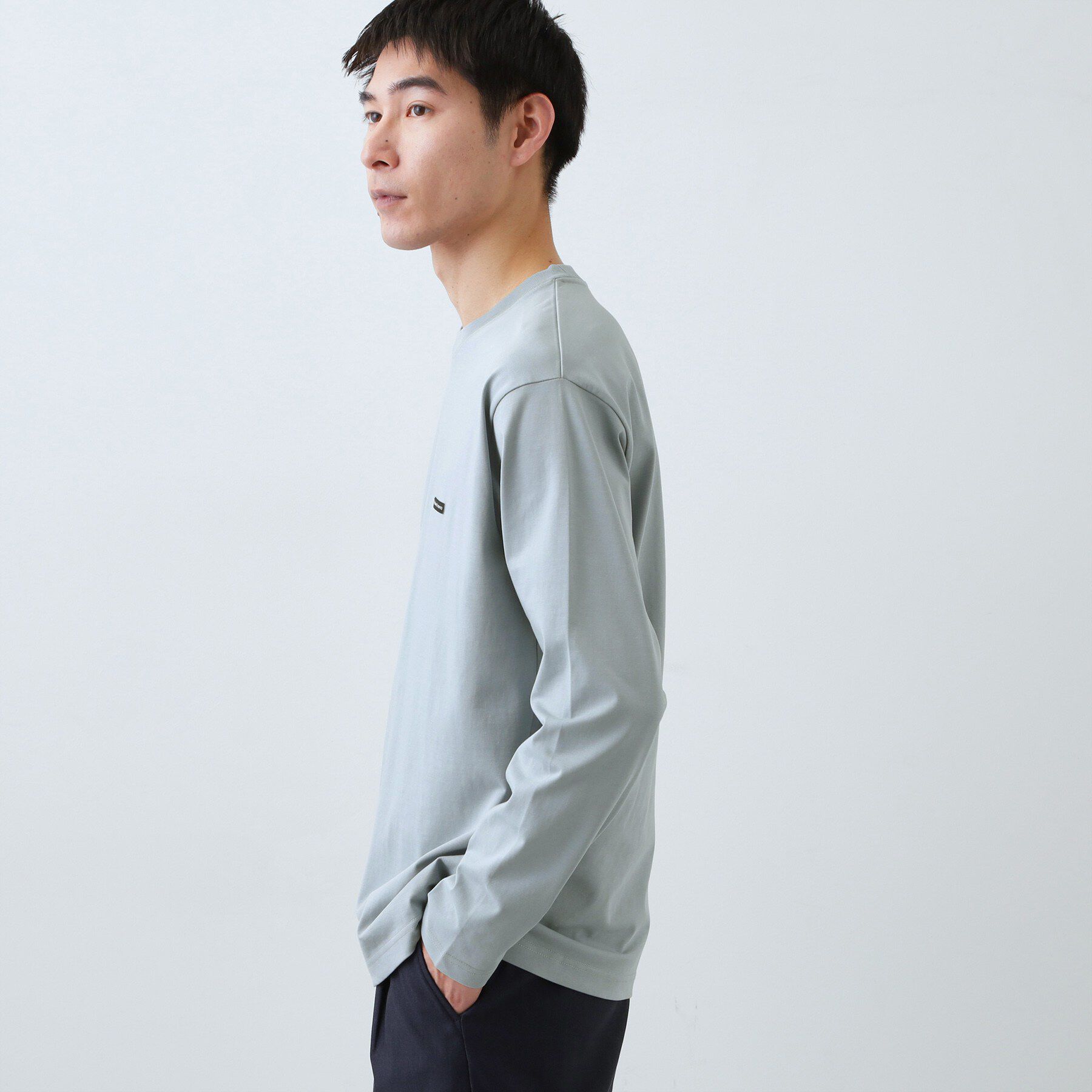 THE SHOP TK「ワンポイントプレーティングプルオーバー」|Tシャツ・カットソー|