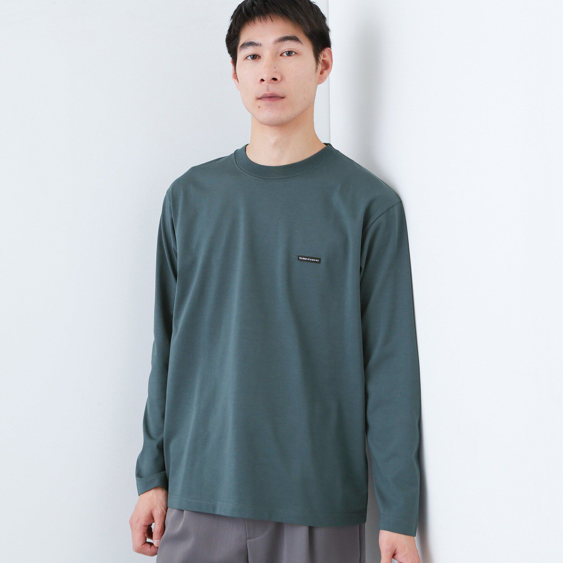 THE SHOP TK「ワンポイントプレーティングプルオーバー」|Tシャツ・カットソー|