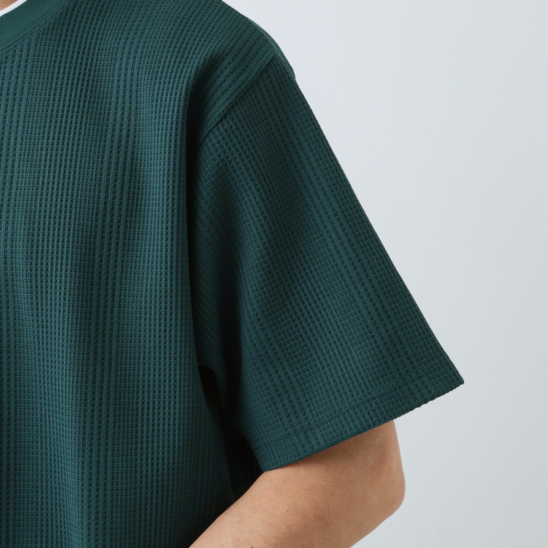 THE SHOP TK「【C／C】フェイクプルオーバー S／S」|Tシャツ・カットソー|