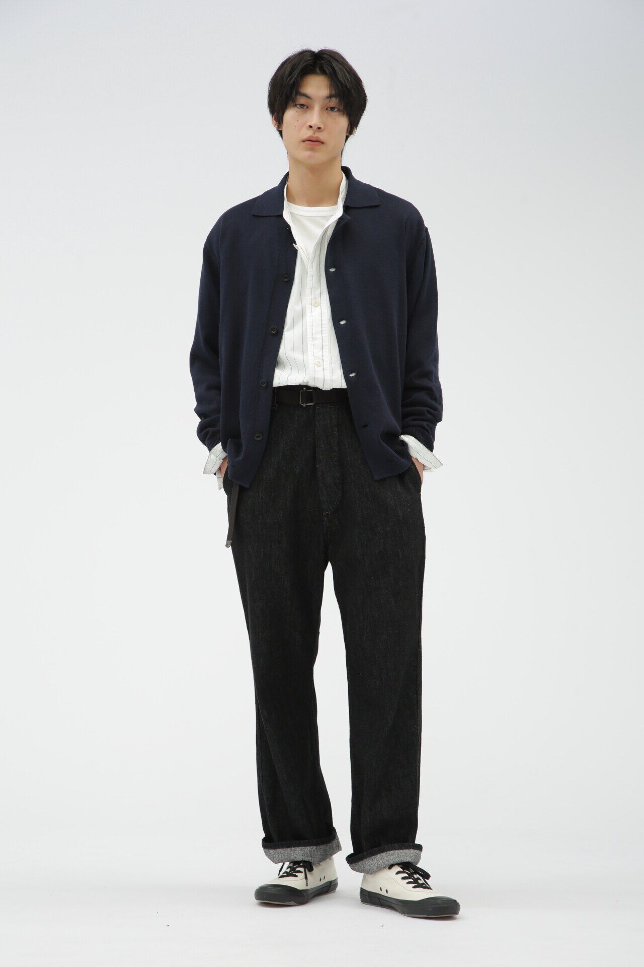 MHL.「GRAPHIC COTTON STRIPE」|シャツ・ブラウス|