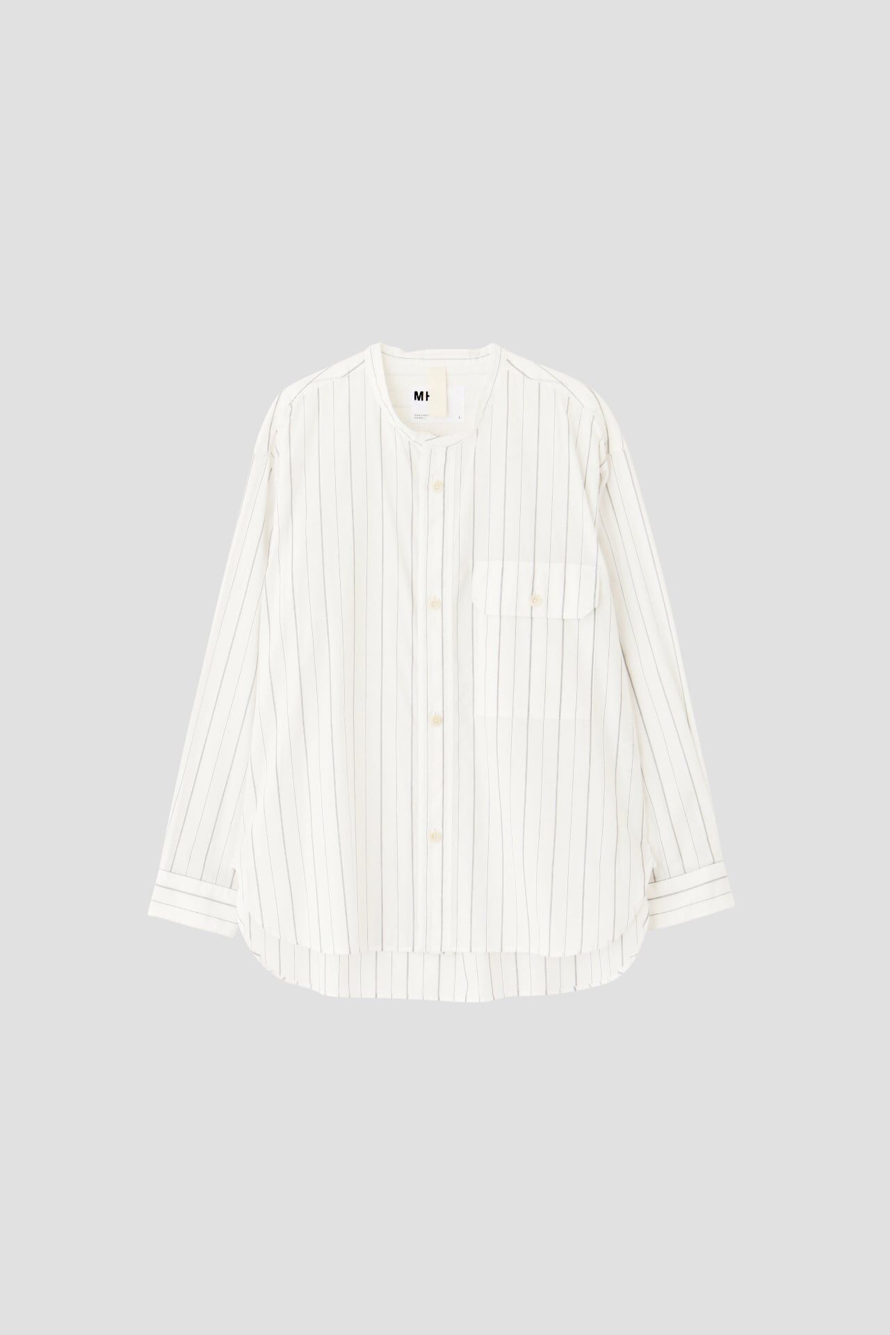 MHL.「GRAPHIC COTTON STRIPE」|シャツ・ブラウス|