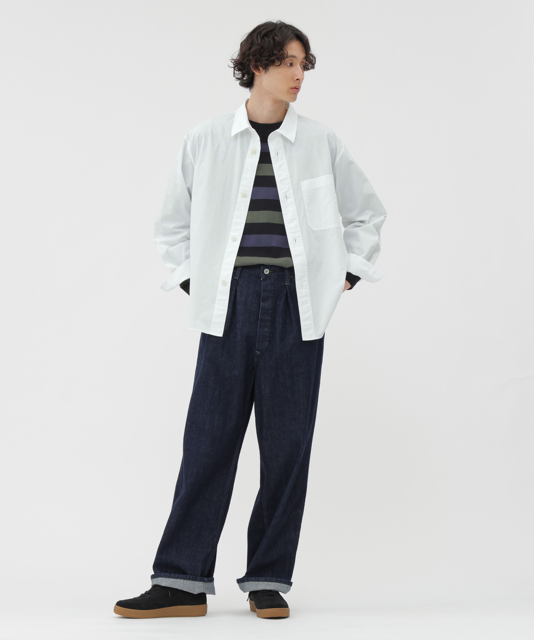 MHL.「GARMENT DYE COTTON SHIRTING SHIRT」|シャツ・ブラウス|