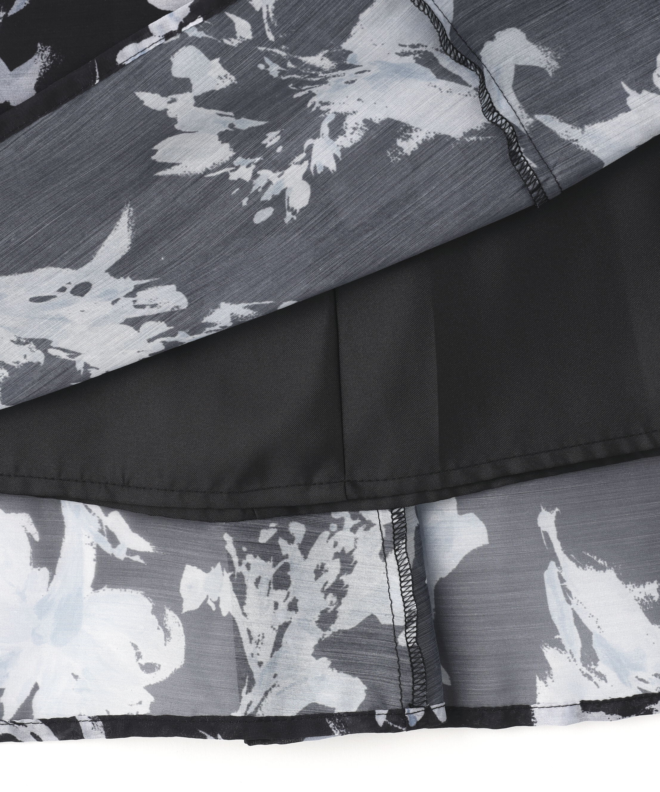  「シアーフラワープリントフレアスカート」|スカート|