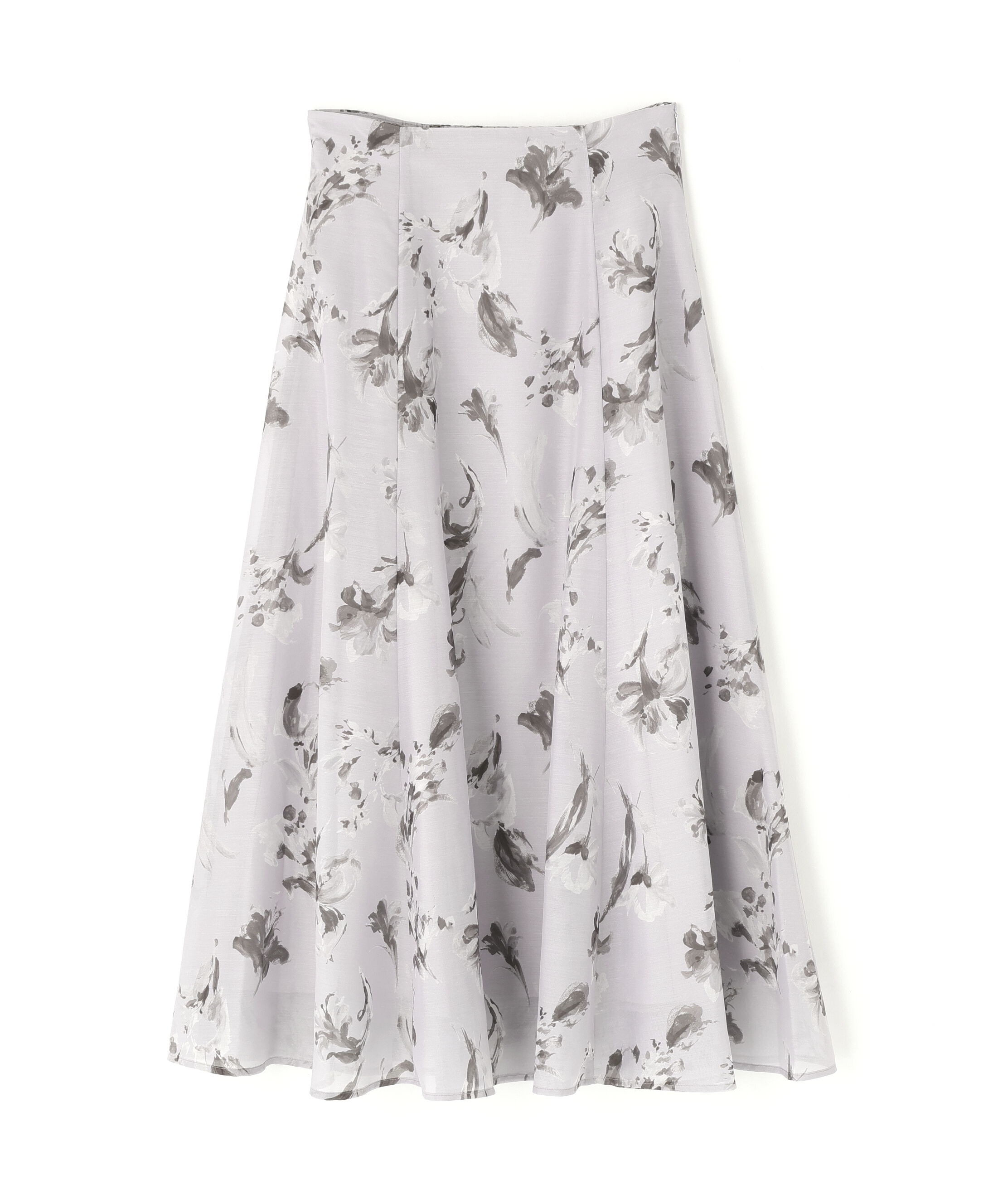  「シアーフラワープリントフレアスカート」|スカート|