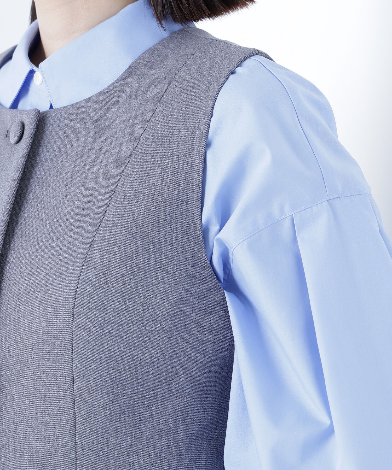  「コンパクトベストセットアップ」|ブルゾン・スタジャン|