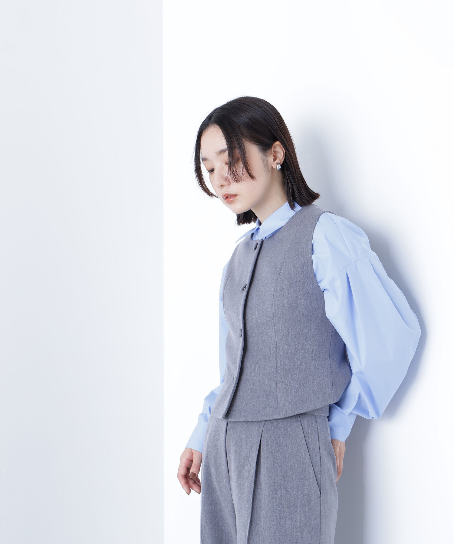  「コンパクトベストセットアップ」|ブルゾン・スタジャン|