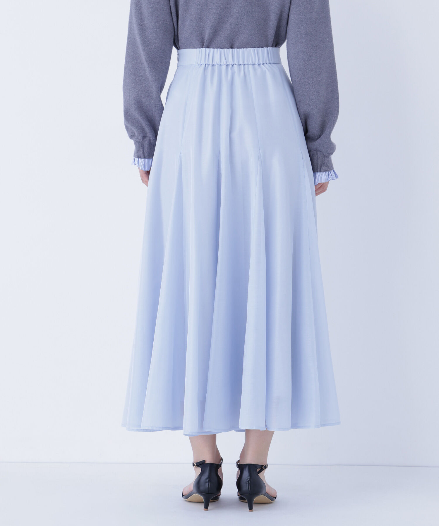  「シャイニーシアーボイルスカート」|スカート|