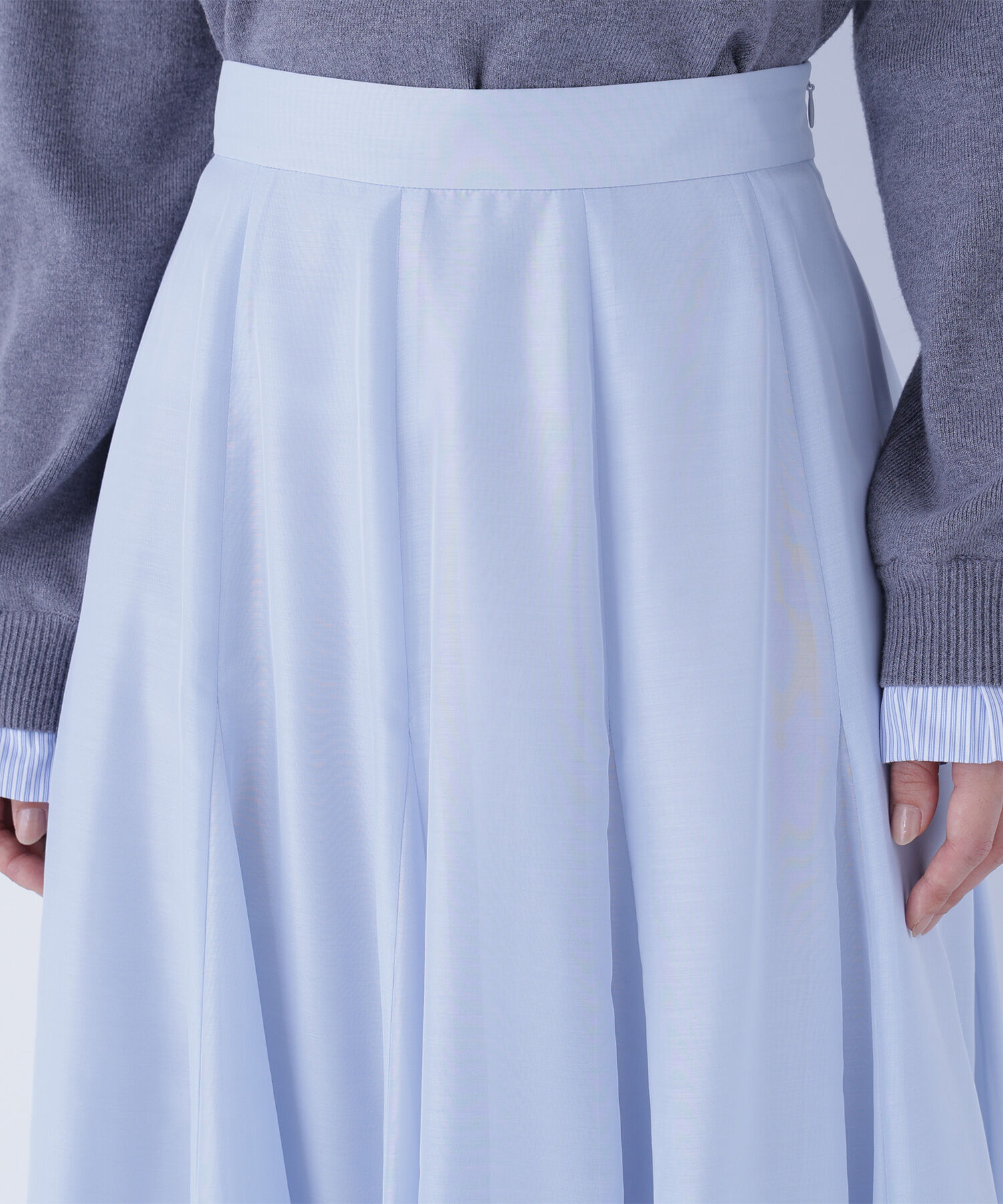  「シャイニーシアーボイルスカート」|スカート|