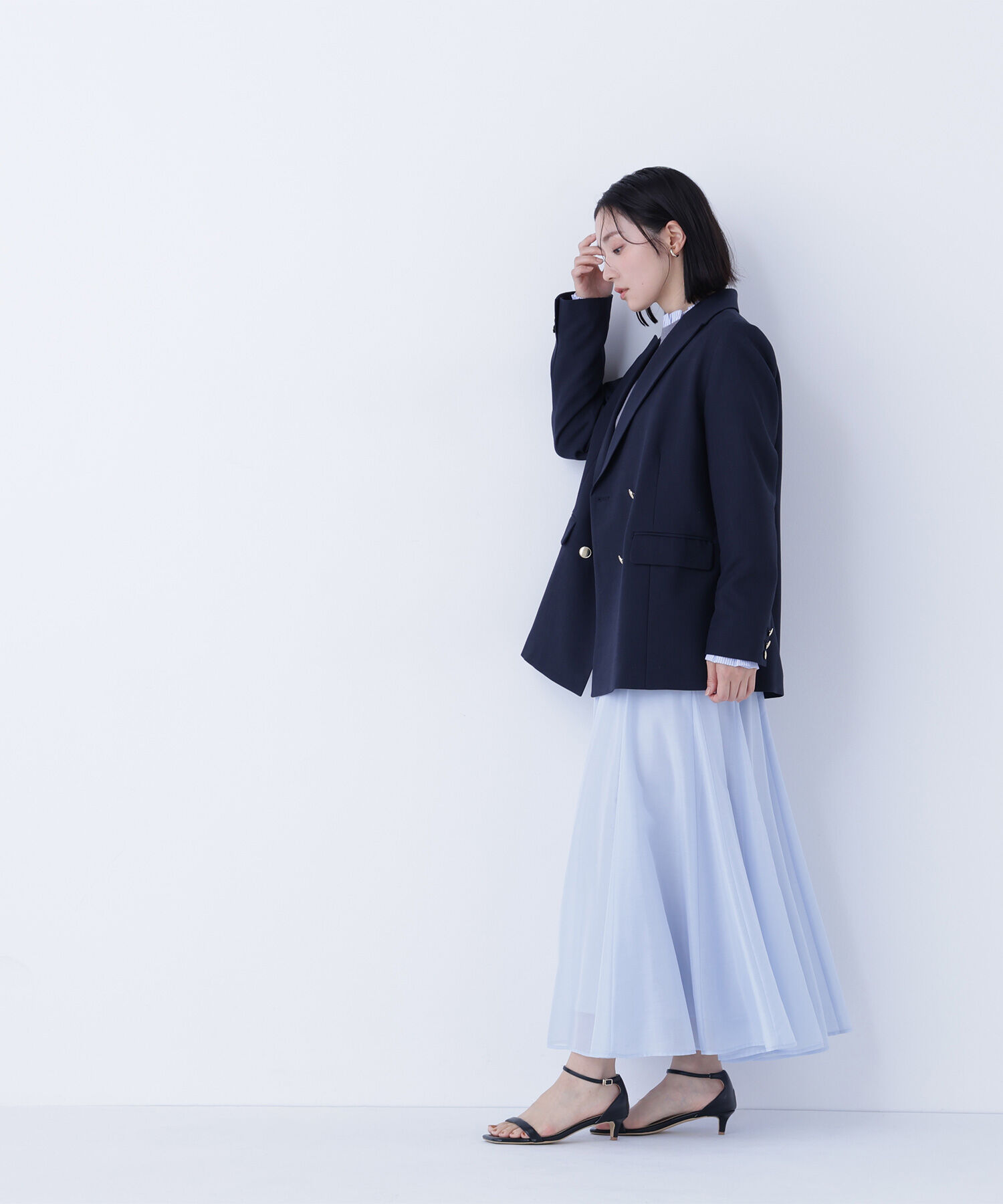  「シャイニーシアーボイルスカート」|スカート|