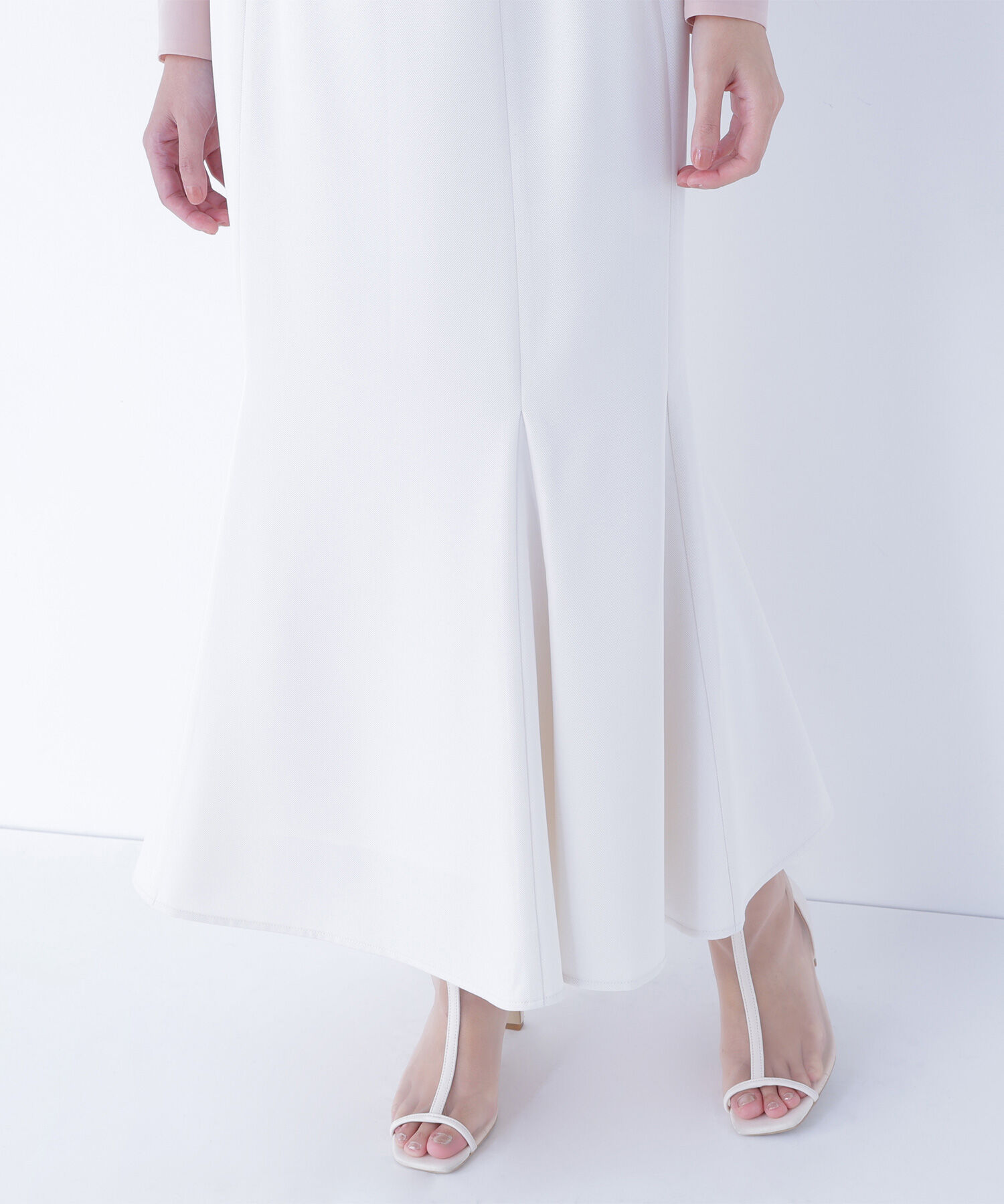  「ヘム切替マーメイドスカート」|スカート|