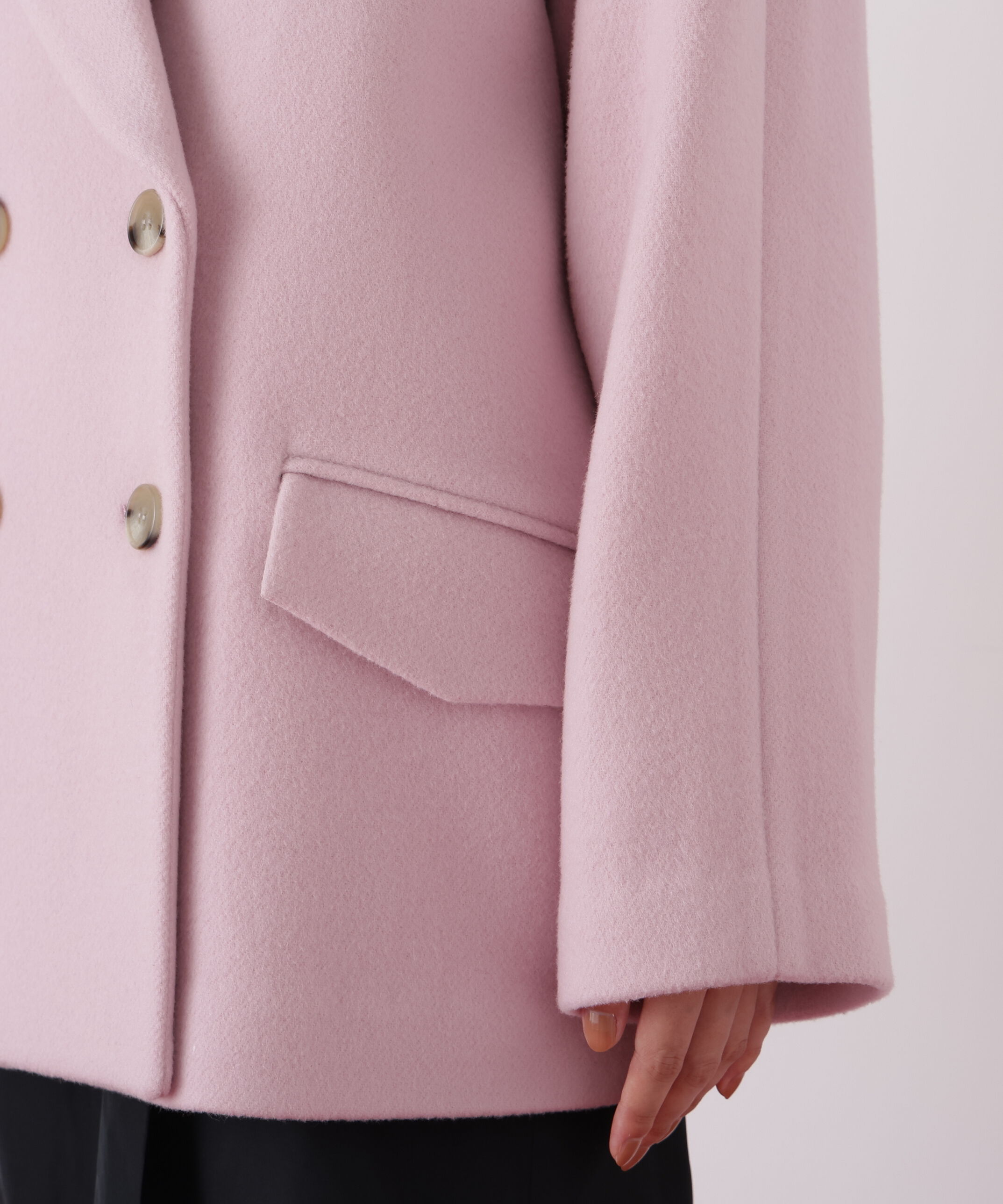  「◆ダブルブレストショートコート」|その他|