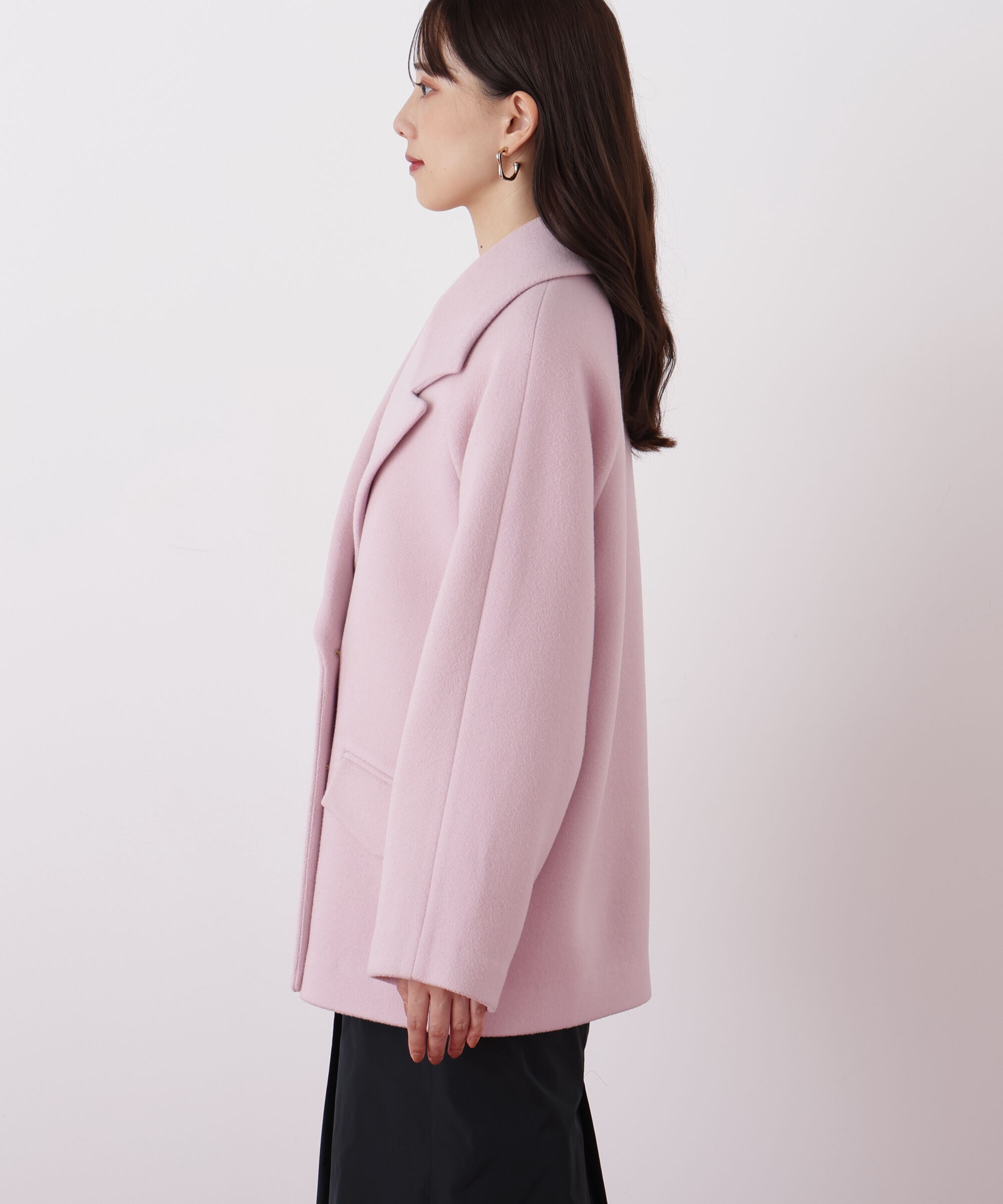  「◆ダブルブレストショートコート」|その他|