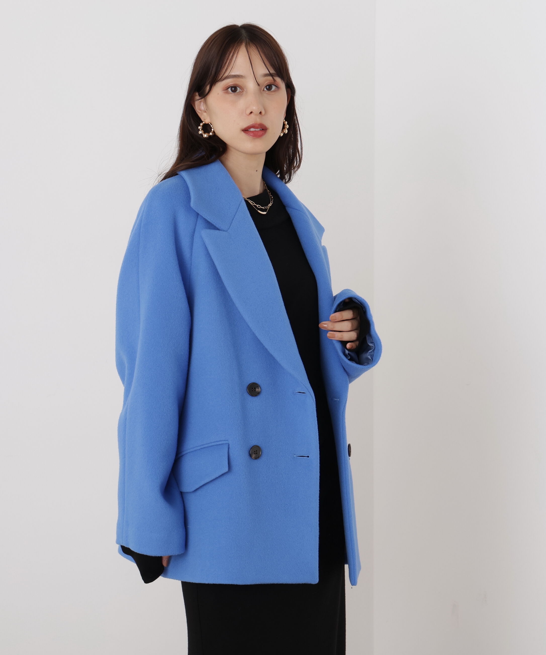  「◆ダブルブレストショートコート」|その他|