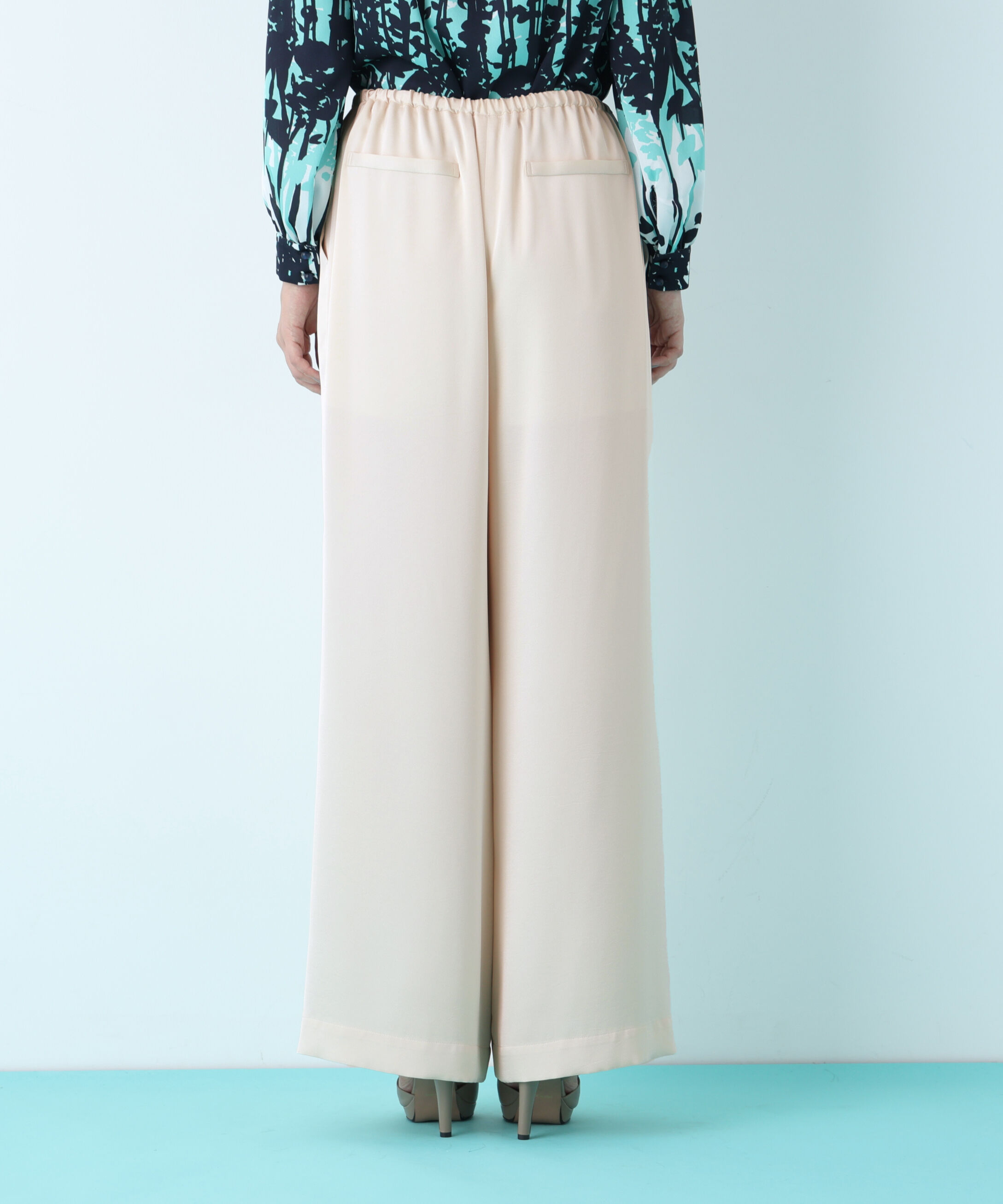  「サテンワイドパンツ」|その他|