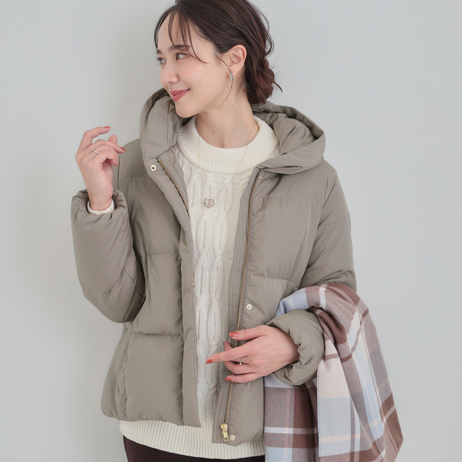 撥水/洗える】ショートフーディーダウン（SHOO・LA・RUE）｜ルミネの