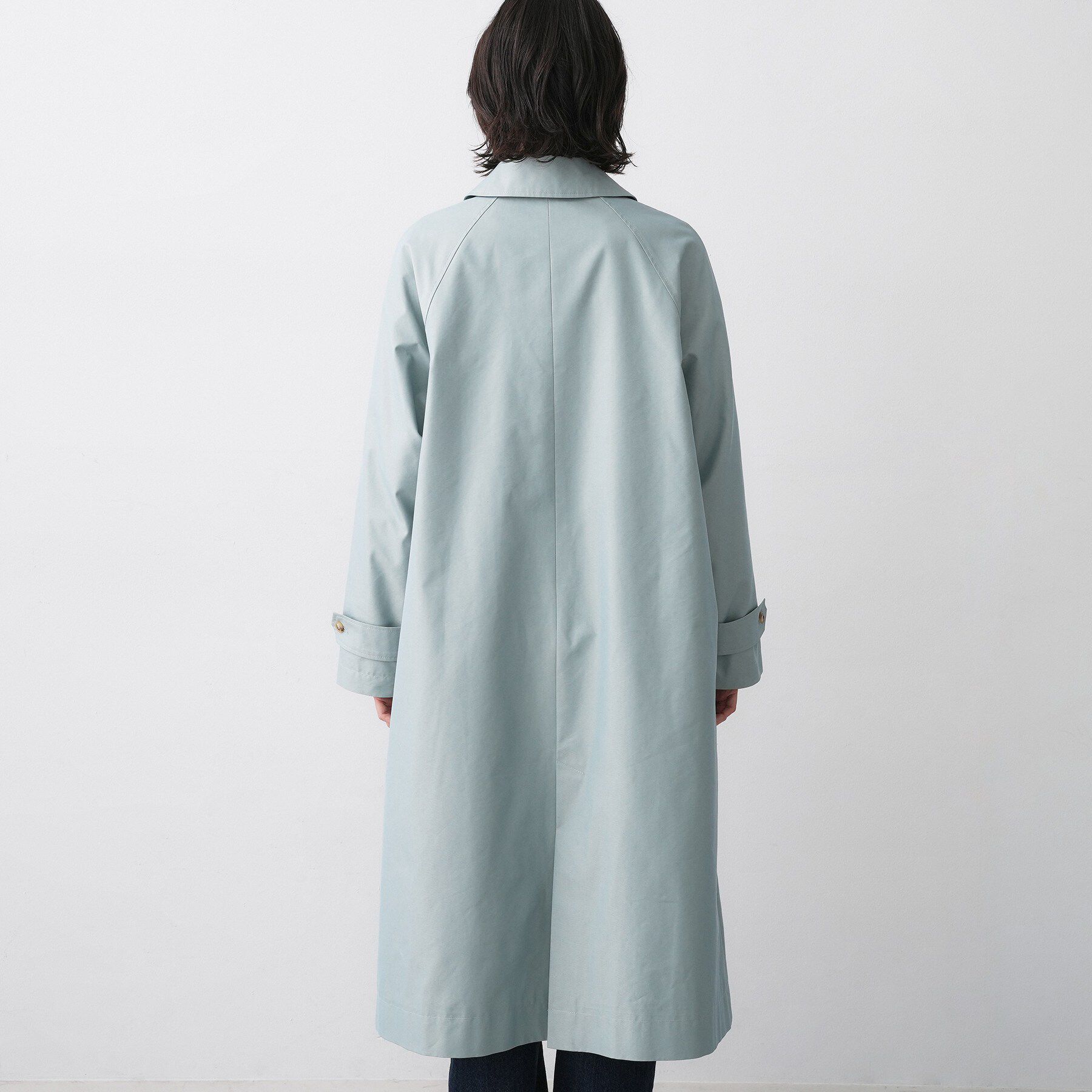 Dessin「シャンブレースプリングコート」|ステンカラーコート|