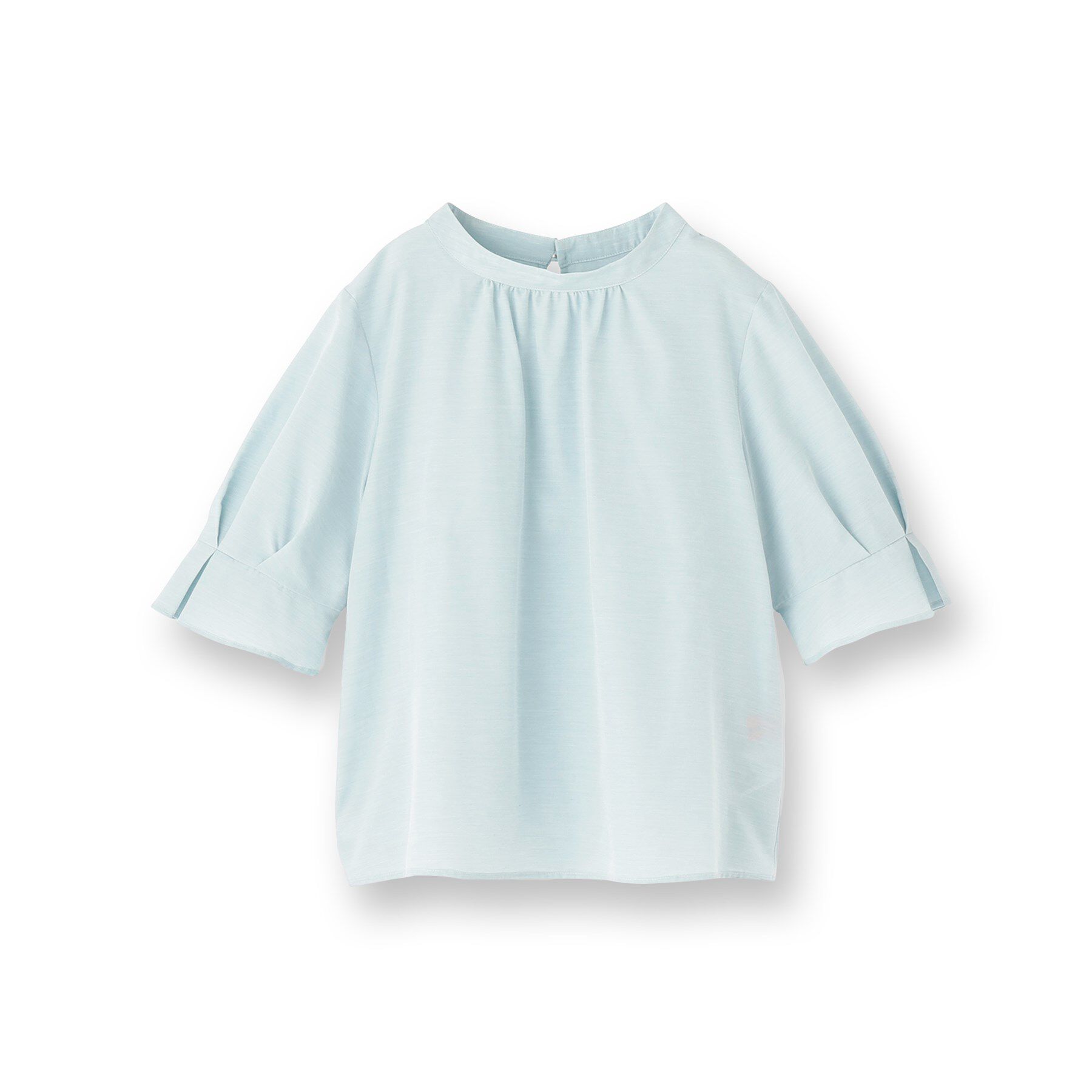 SunaUna「【きれいめ／定番シルエット】スタンドネックブラウス」|シャツ・ブラウス|