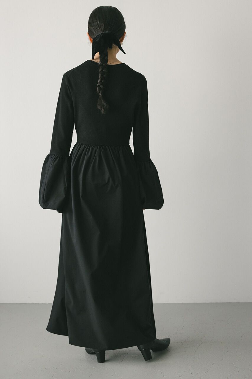 STYLEMIXER「コクーンスリーブコンビネーションニットワンピース」|ワンピース|