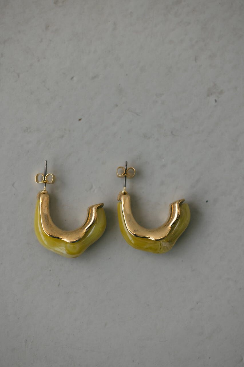 STYLEMIXER「マーブルハーフピアス」|ピアス|