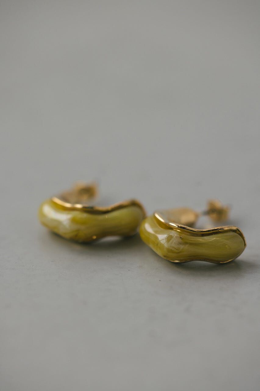 STYLEMIXER「マーブルハーフピアス」|ピアス|