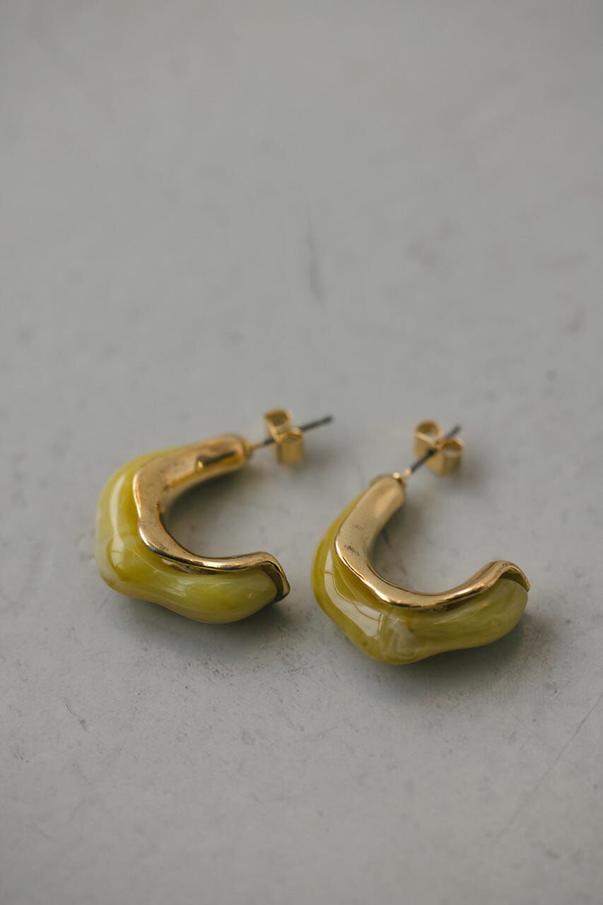 STYLEMIXER「マーブルハーフピアス」|ピアス|