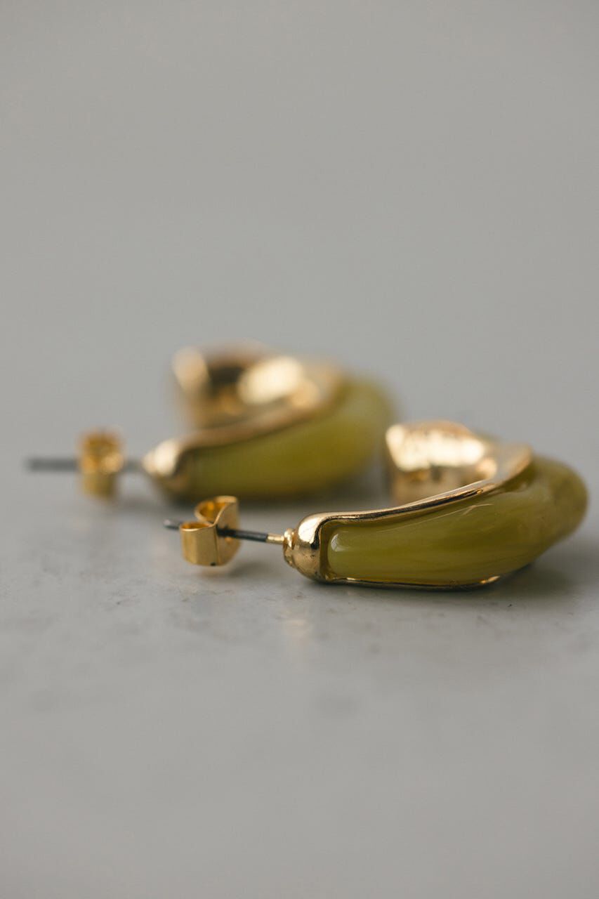 STYLEMIXER「マーブルハーフピアス」|ピアス|