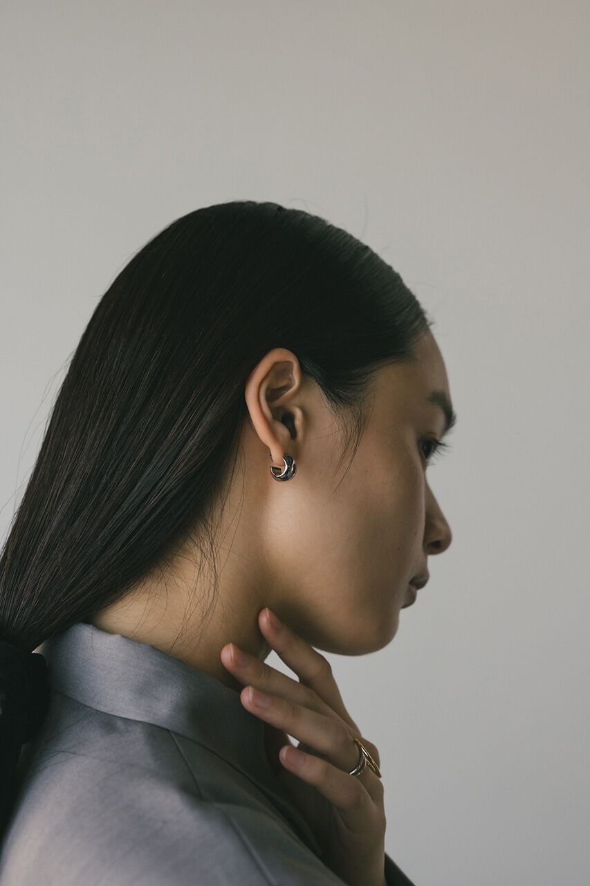 STYLEMIXER「プランプフープピアス」|ピアス|