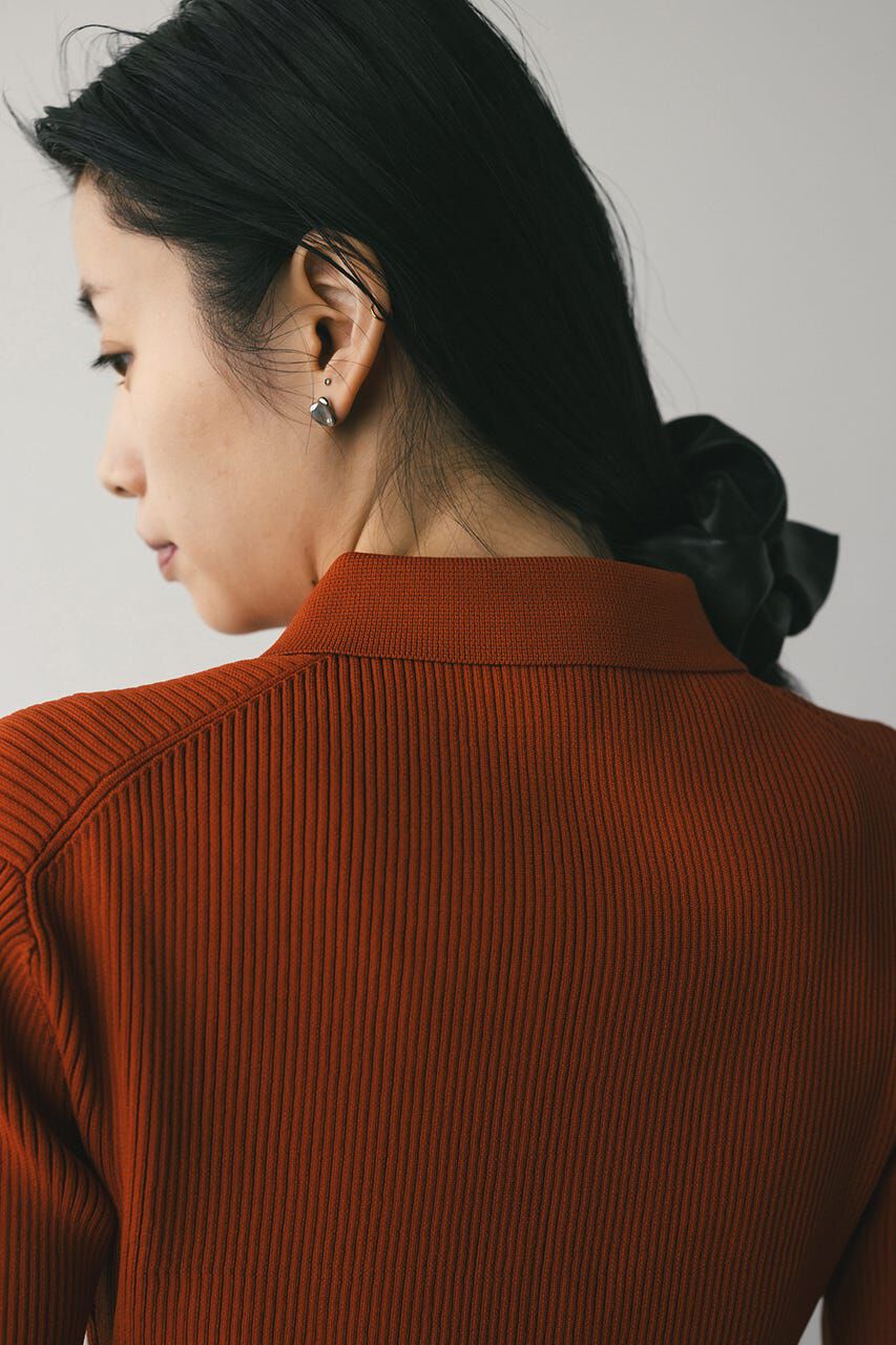 STYLEMIXER「2ピースハーフスリーブポロニットワンピース」|ワンピース|