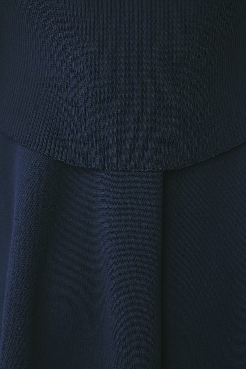 STYLEMIXER「2ピースハーフスリーブポロニットワンピース」|ワンピース|