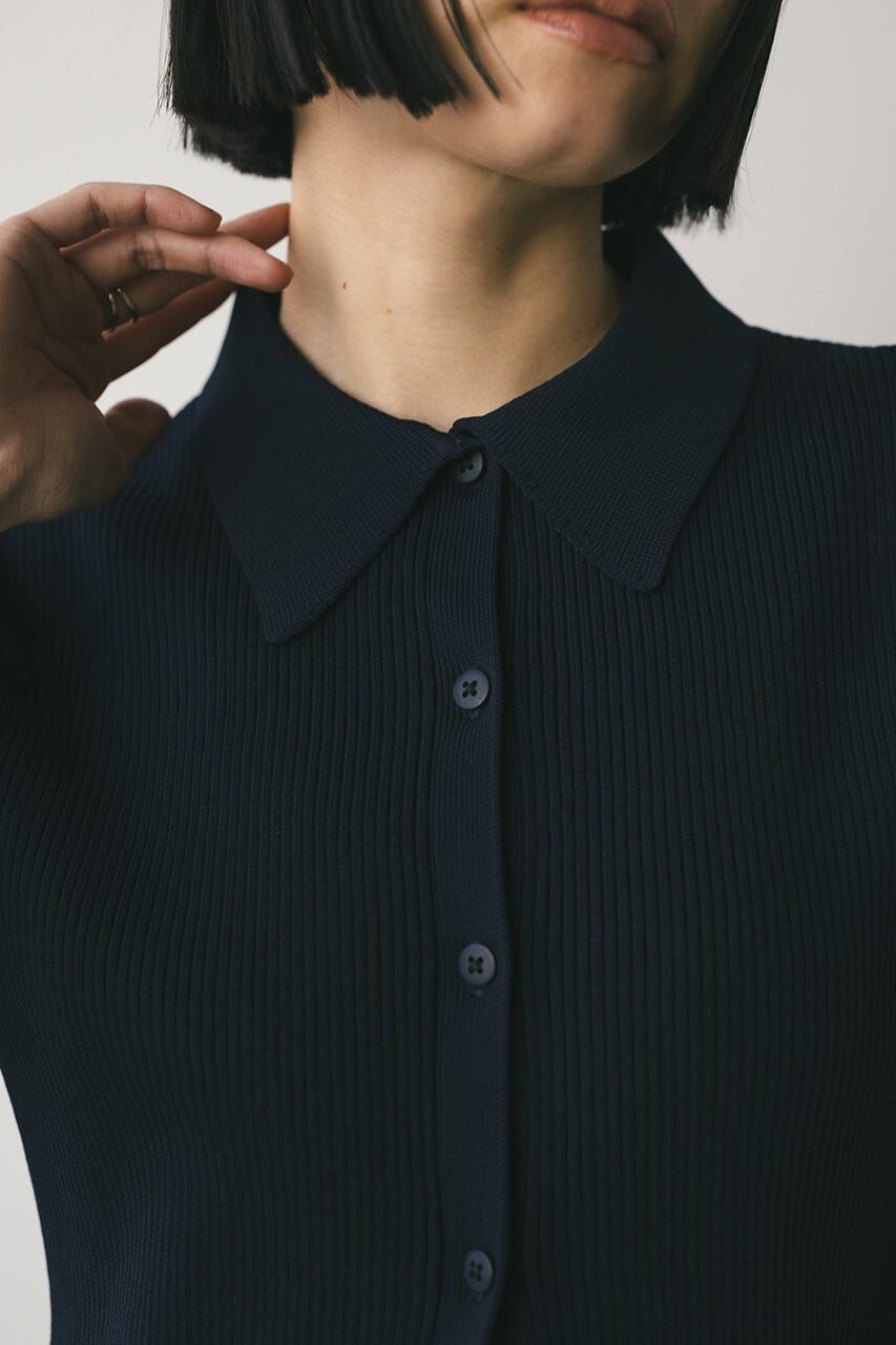 STYLEMIXER「2ピースハーフスリーブポロニットワンピース」|ワンピース|