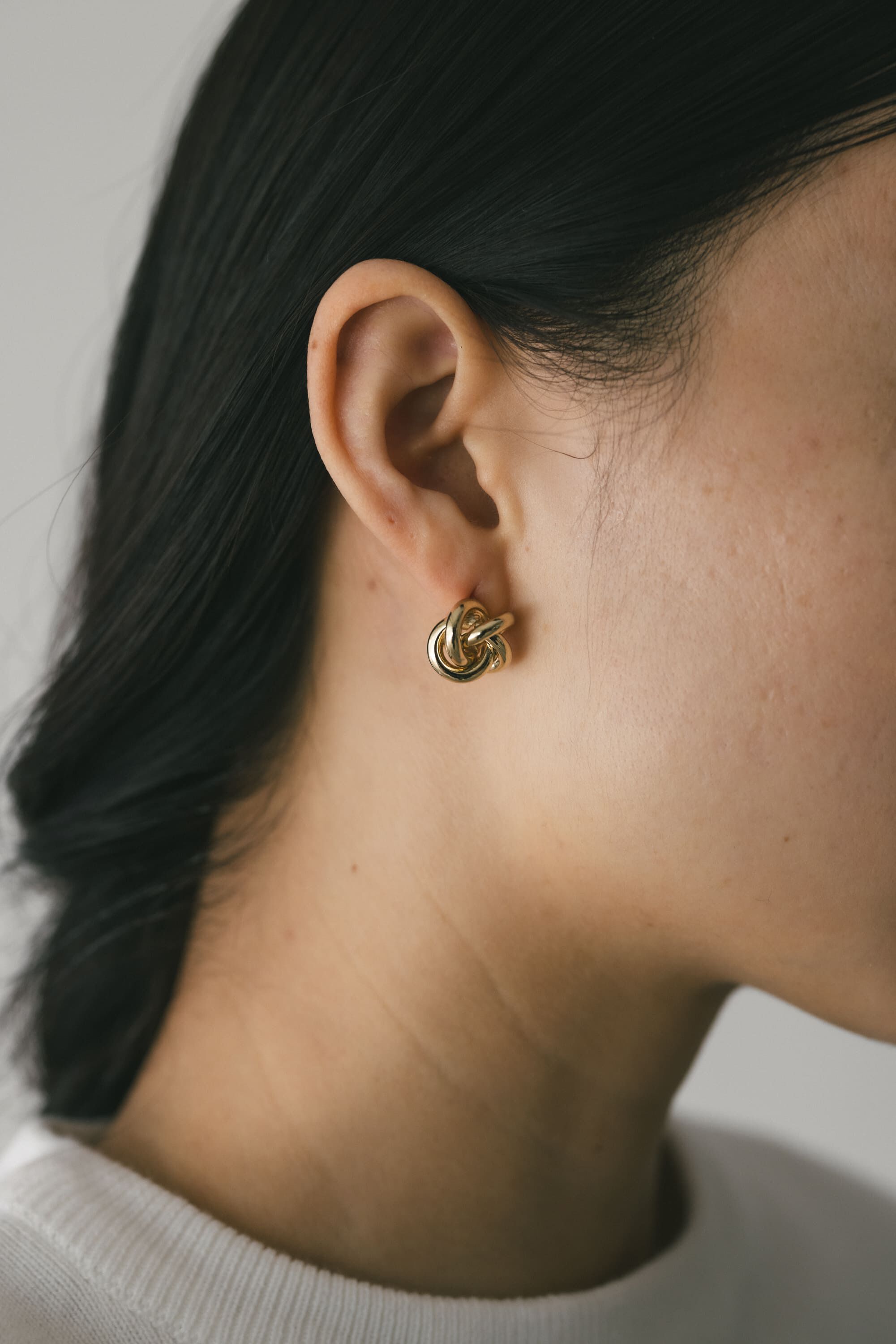 STYLEMIXER「ノットモチーフピアス」|ピアス|GLD