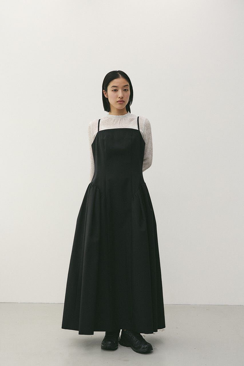 STYLEMIXER「パネルキャミワンピース」|ワンピース|BLK