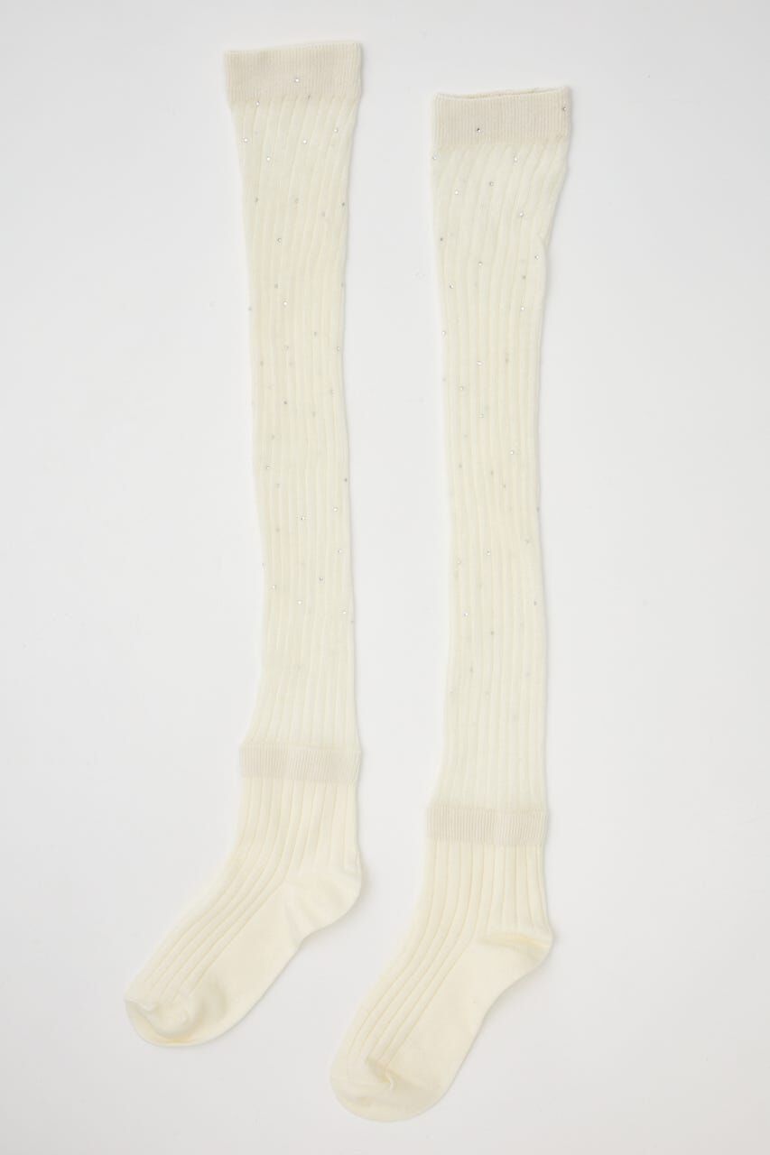 rienda「ストーン付きシアーソックス」|その他|