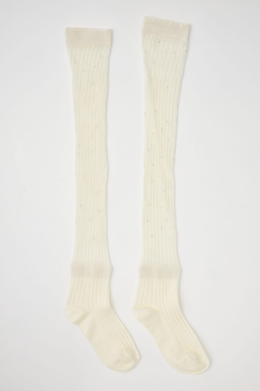 rienda「ストーン付きシアーソックス」|その他|