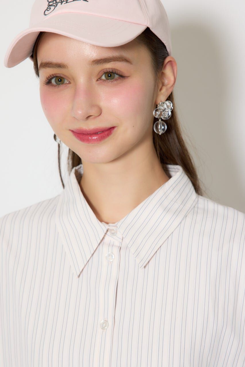 rienda「バルーンシャツセットスウェットワンピース」|ワンピース|