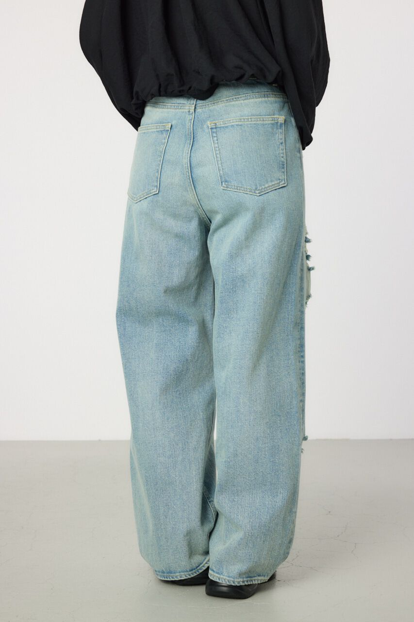 RODEO CROWNS「Hard Crash looseワイドデニム」|デニム|