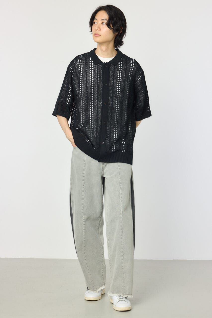 RODEO CROWNS「ニットシャツアンサンブル」|シャツ・ブラウス|