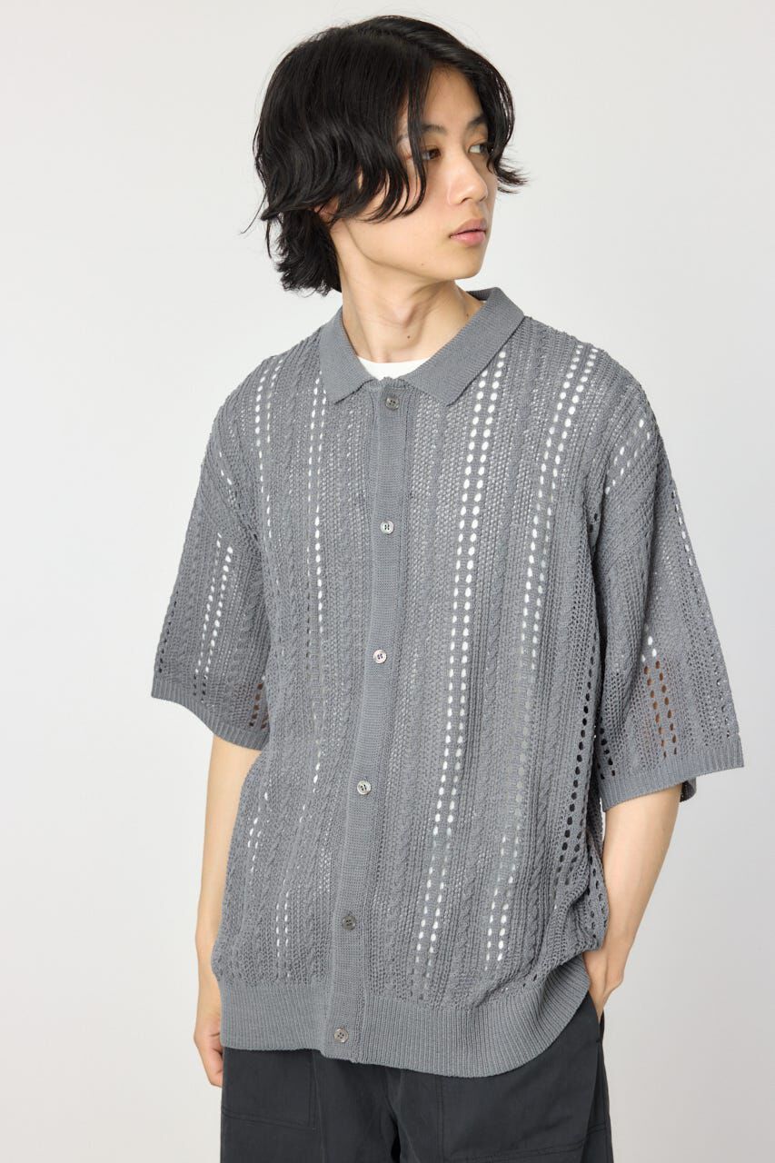 RODEO CROWNS「ニットシャツアンサンブル」|シャツ・ブラウス|