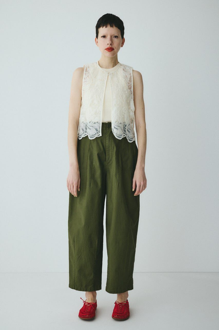 HeRIN.CYE「［予約］Lace vest」|ダウンベスト・ベスト|