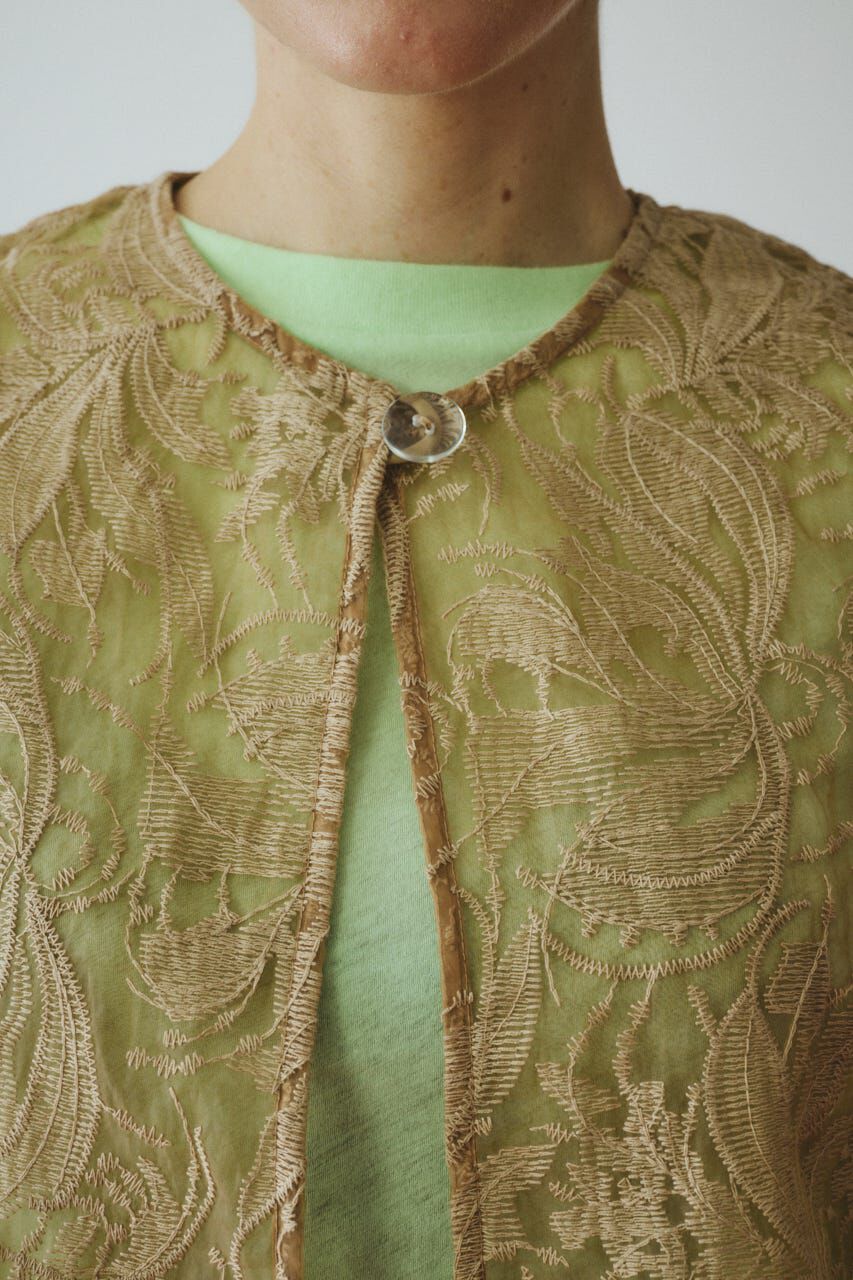 HeRIN.CYE「［予約］Lace vest」|ダウンベスト・ベスト|