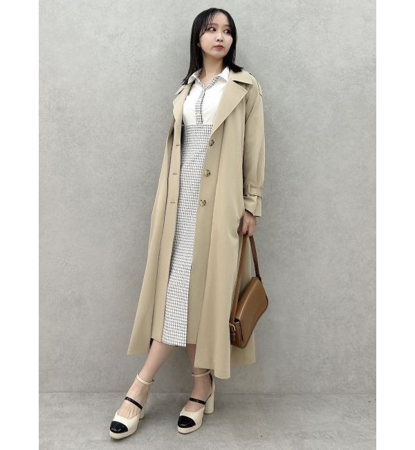 dazzlin「ハイウエストジャンスカドッキングワンピース」|ワンピース|