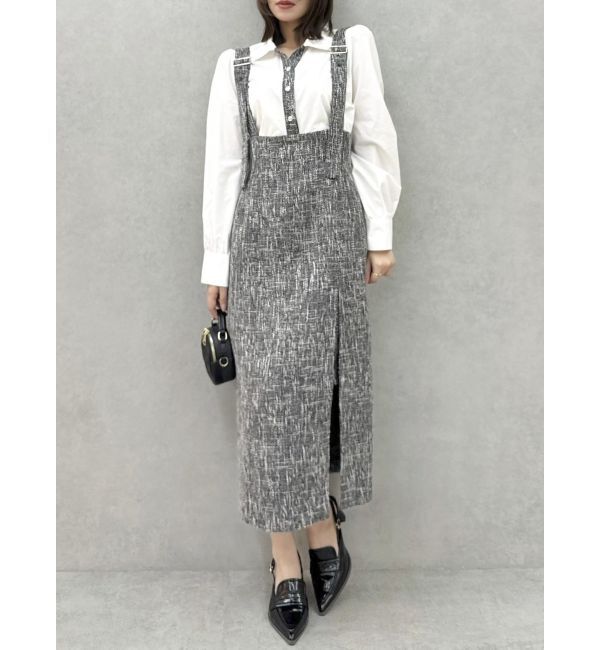 dazzlin「ハイウエストジャンスカドッキングワンピース」|ワンピース|