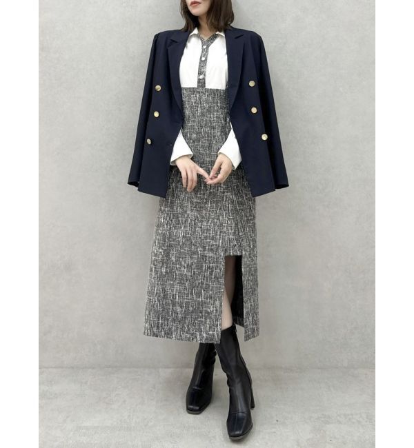 dazzlin「ハイウエストジャンスカドッキングワンピース」|ワンピース|